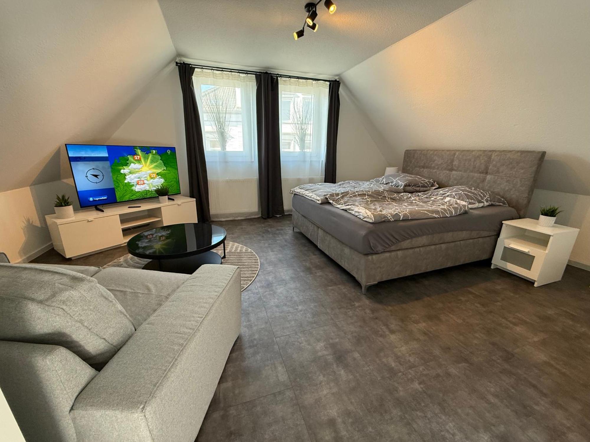 Fachwerkhaus Mit 2 Getrennten Schlafzimmern, Wohnzimmer Und Kueche Bückeburg Екстериор снимка
