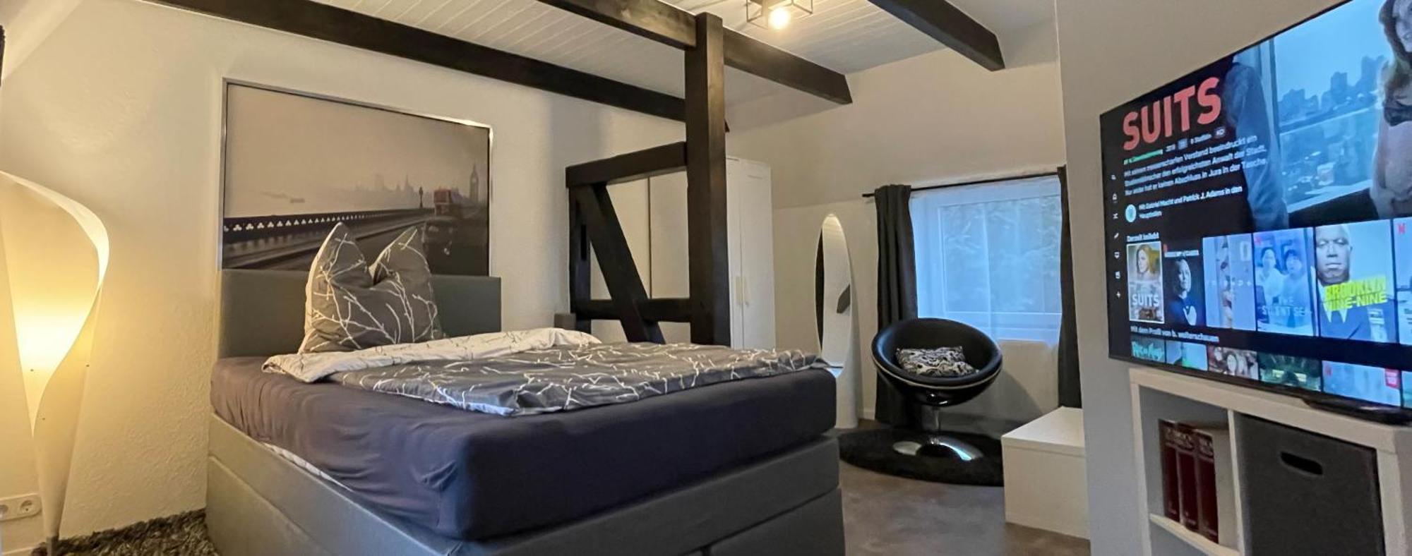 Fachwerkhaus Mit 2 Getrennten Schlafzimmern, Wohnzimmer Und Kueche Bückeburg Екстериор снимка